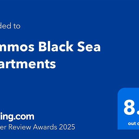 Sammos Black Sea Apartments Navodari Bagian luar foto