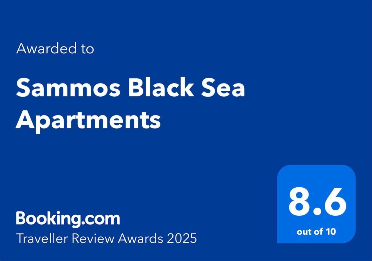 Sammos Black Sea Apartments Navodari Bagian luar foto