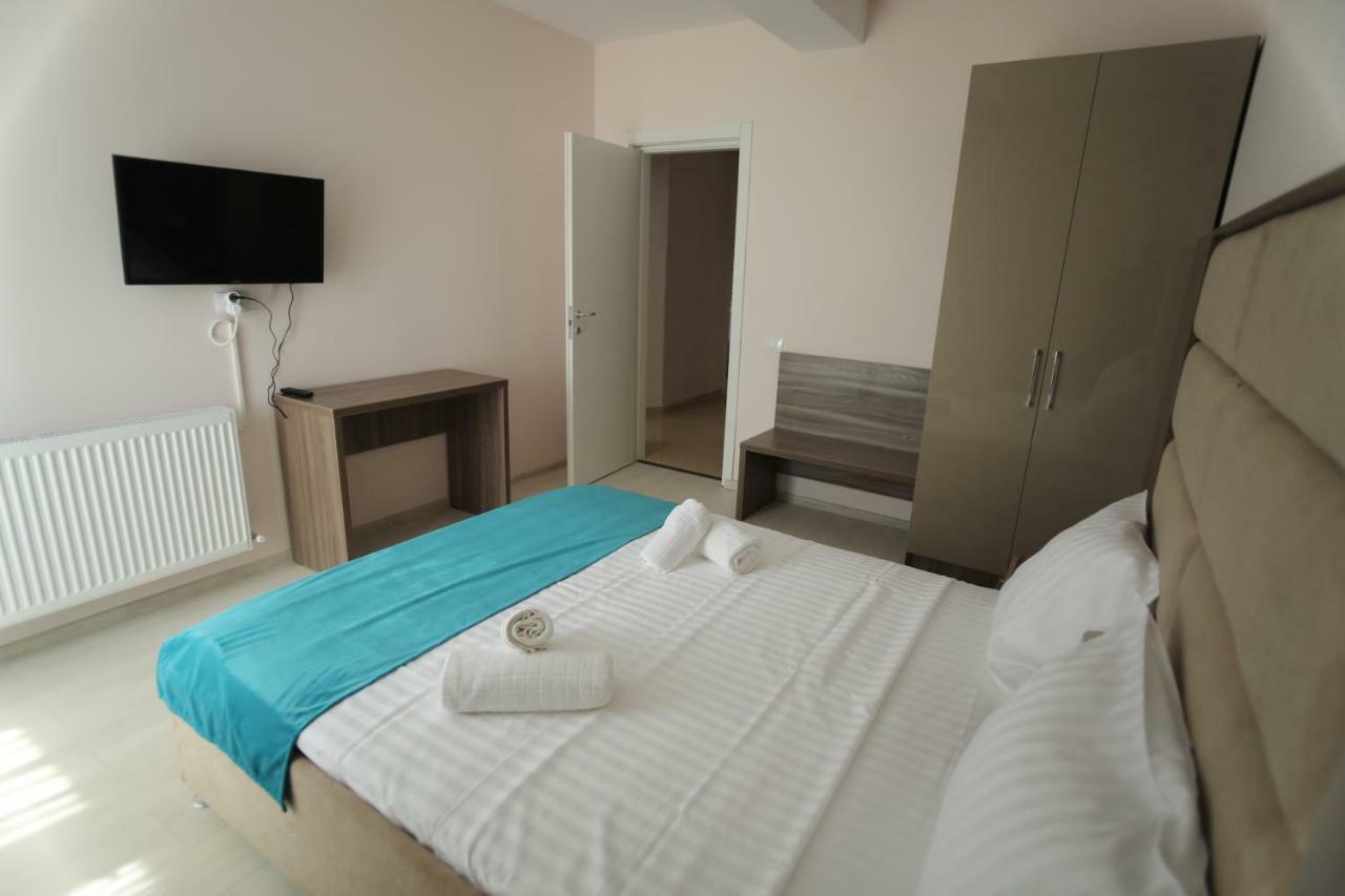 Sammos Black Sea Apartments Navodari Bagian luar foto